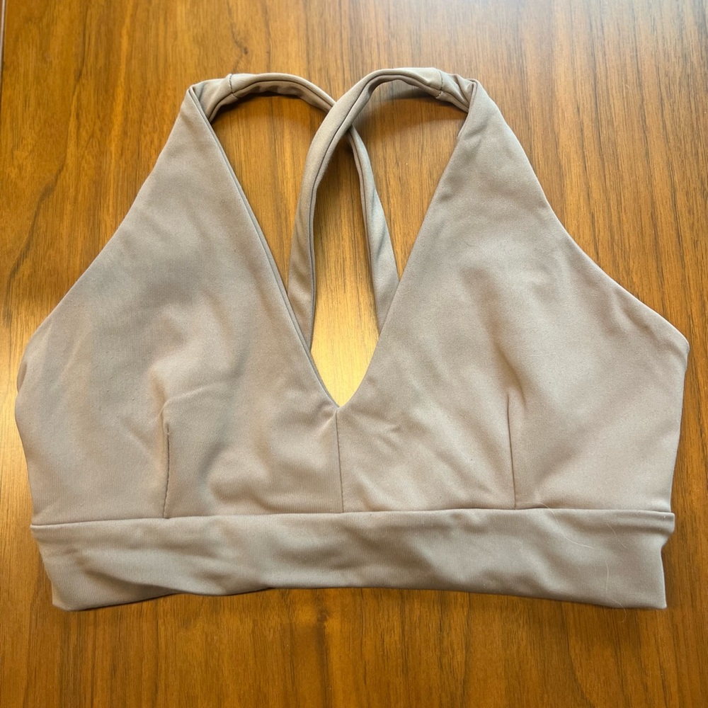Skatie sports bra, brown, size M